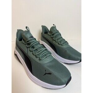 PUMA Men's Amplifier Shoes Size 12 Green Sneakers Running Active Lightweight